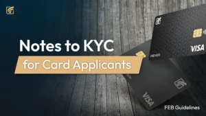 Notes to KYC for Card Applicants