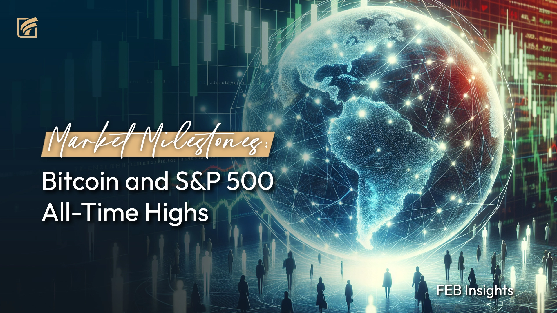 市場里程碑：比特幣和標準普爾 500 指數創歷史新高